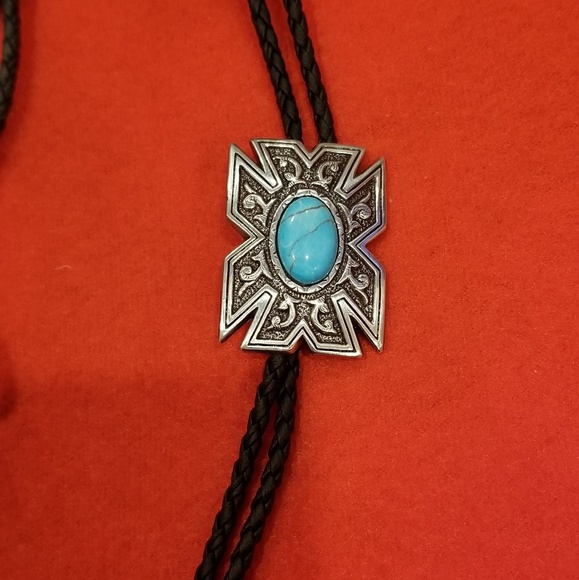 Bolo With Tourquoise Stone - Picture 2 of 2